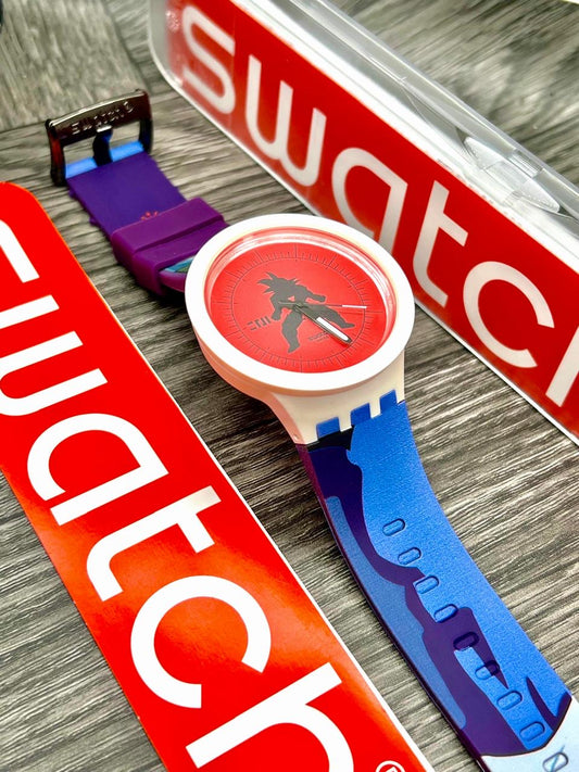 SWATCH UNISEX HOMBRE Y DAMA EDICION GOKU
