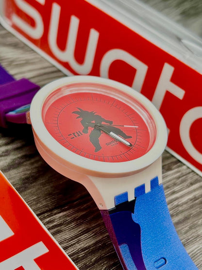 SWATCH UNISEX HOMBRE Y DAMA EDICION GOKU