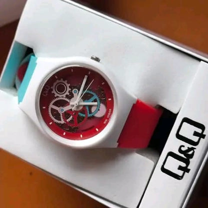 QyQ SUMERGIBLE  TIPO SWATCH UNISEX ORIGINAL REF-V39A-508VY