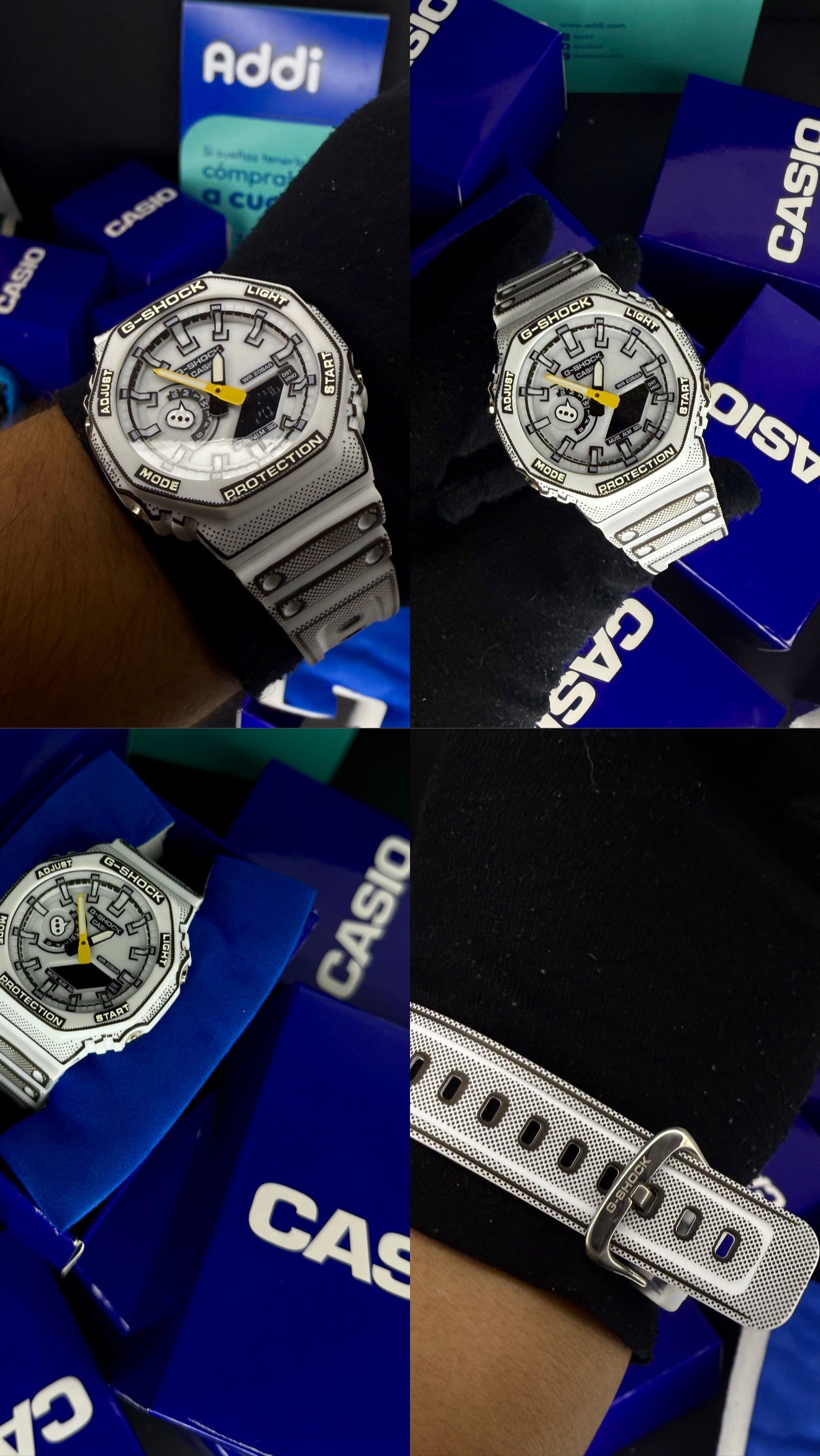 CASIO G-SHOCK PARA HOMBRE REF-GA2100-B