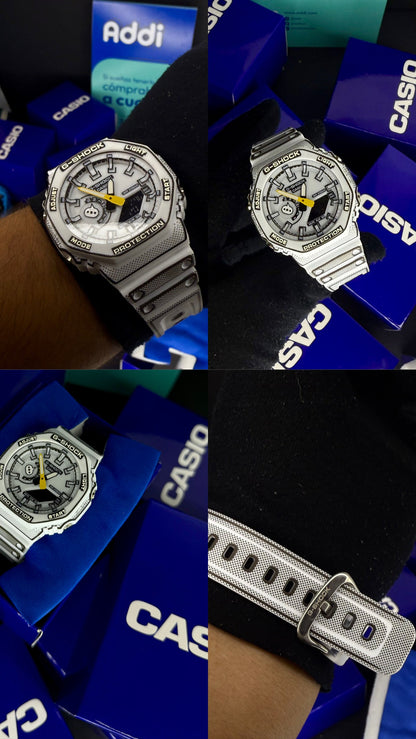 CASIO G-SHOCK PARA HOMBRE REF-GA2100-B