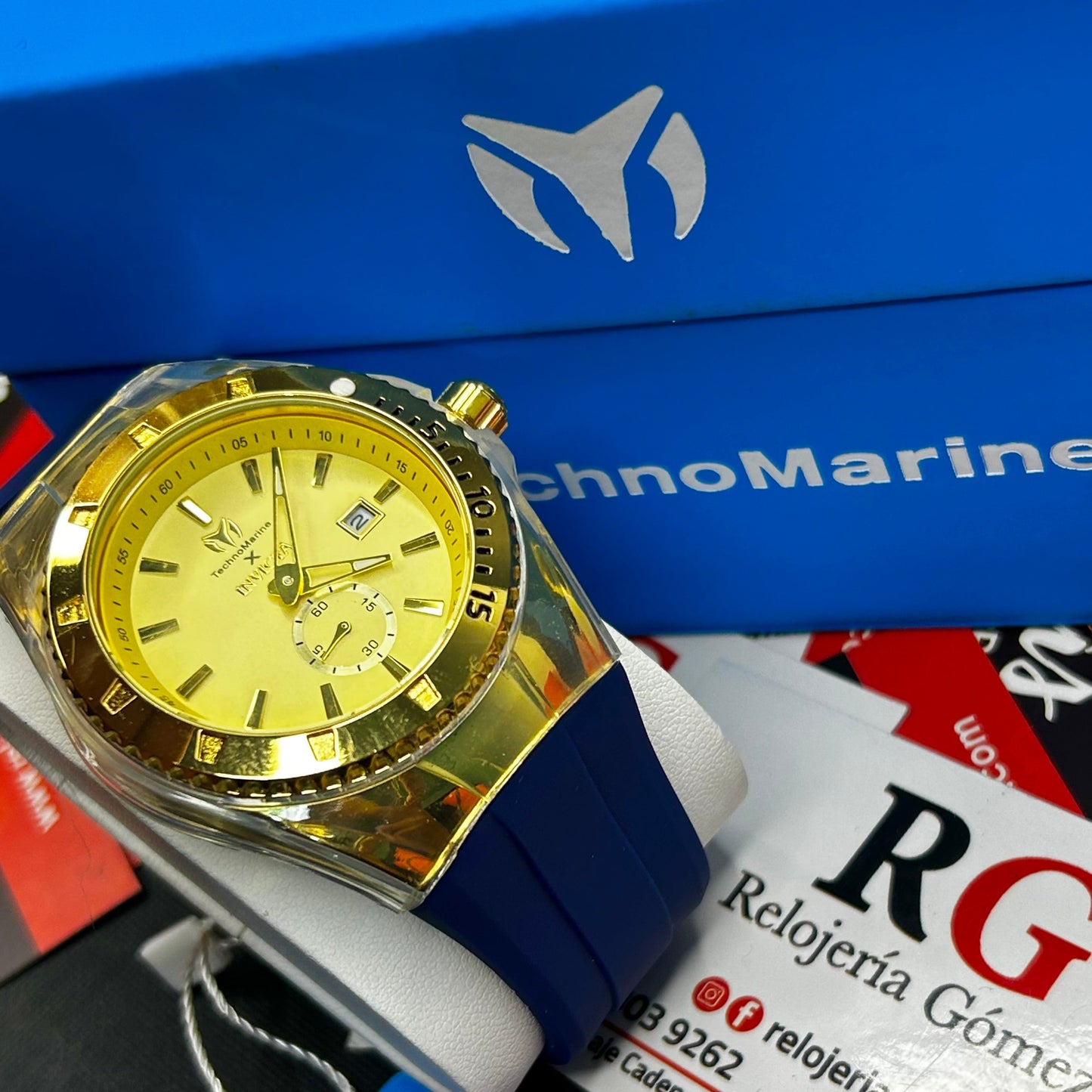 INVICTA x TECHNOMARINE  PARA HOMBRE REF-AD
