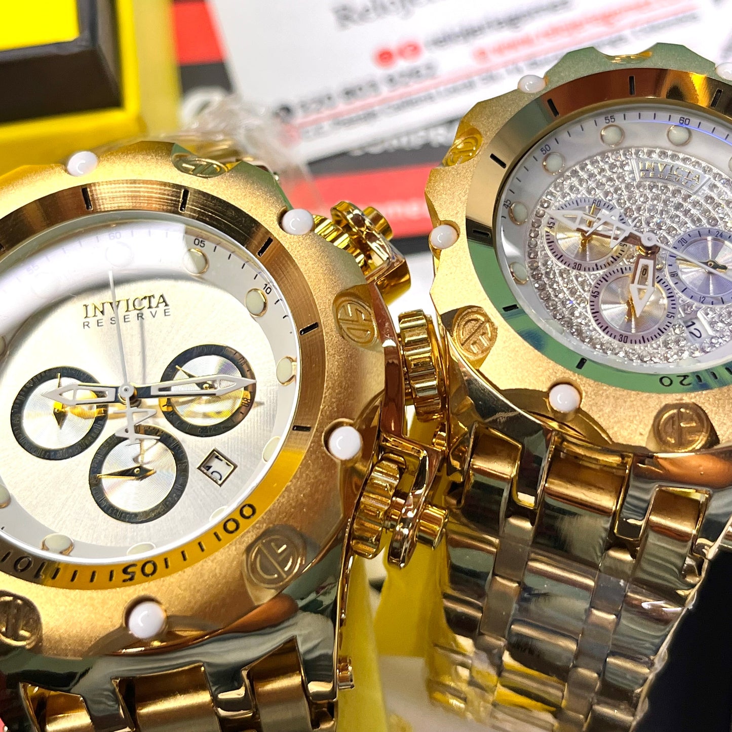 PAREJA DE INVICTA VENOM FUNCIONAL REF-DB