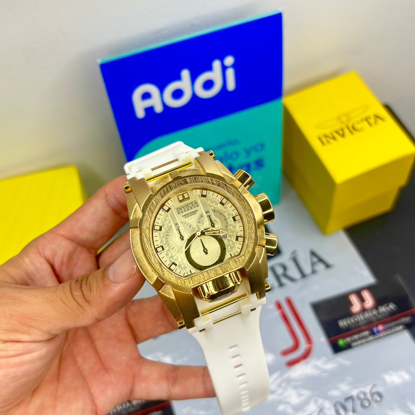 INVICTA BOLT ZEUS GOMA PARA HOMBRE REF-BB