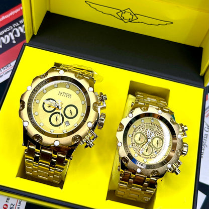 PAREJA DE INVICTA VENOM FUNCIONAL REF-DD