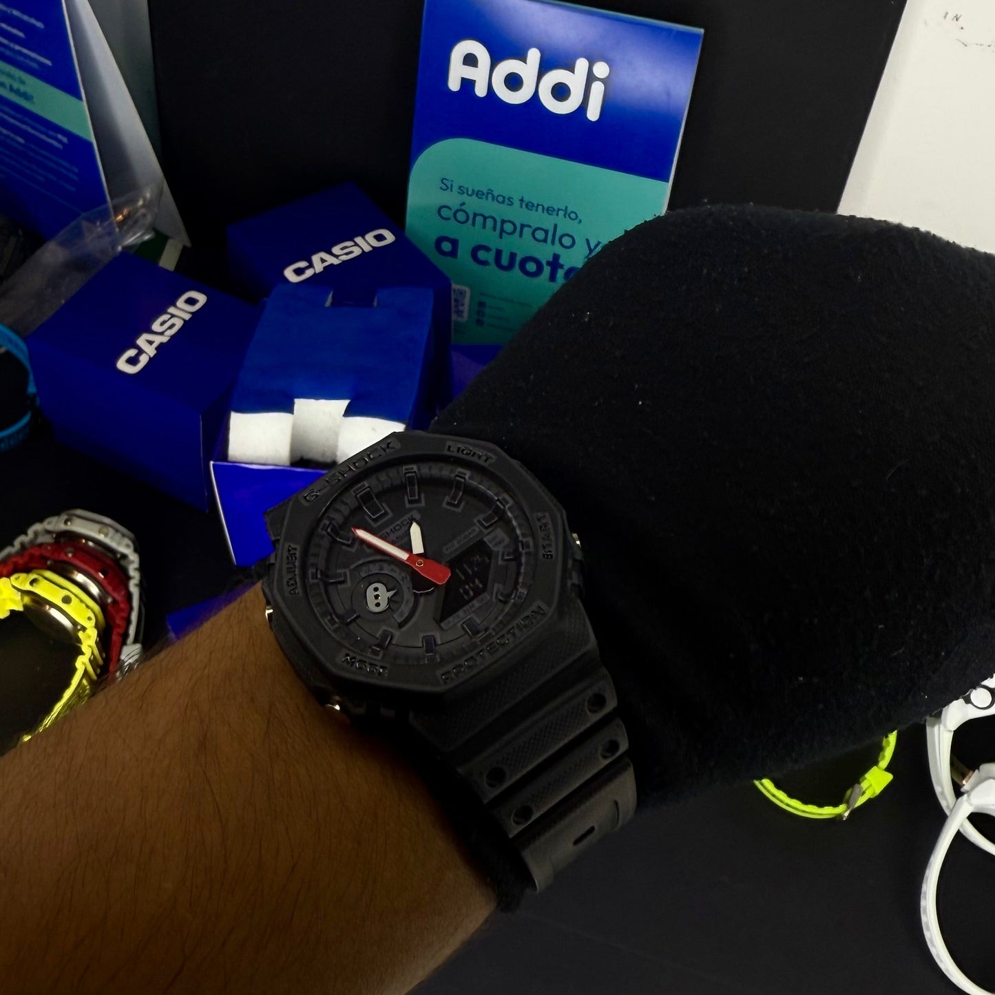 CASIO G-SHOCK PARA HOMBRE REF-GA2100-N2