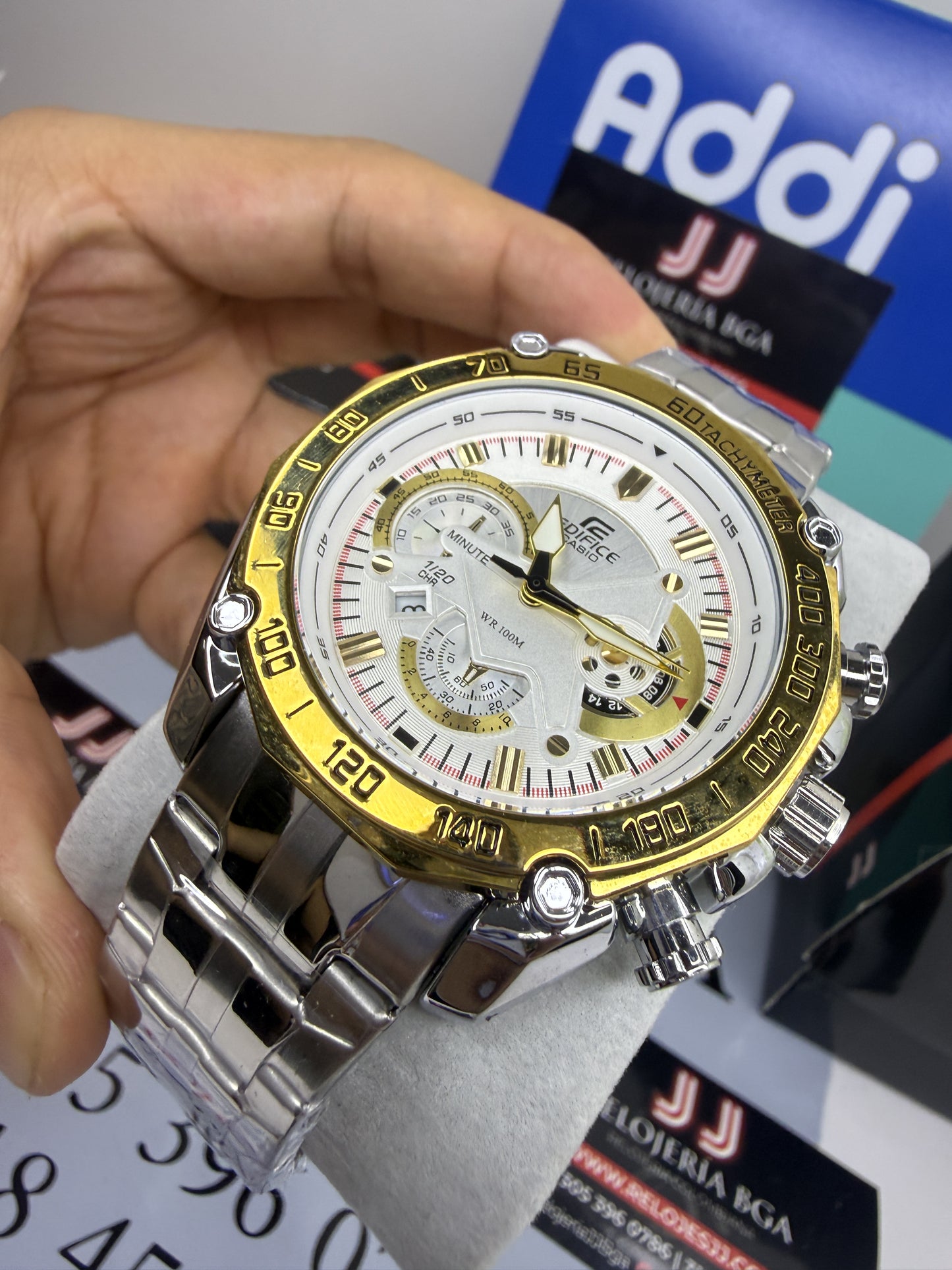 CASIO EDIFICE 550 PARA HOMBRE REF-PBD