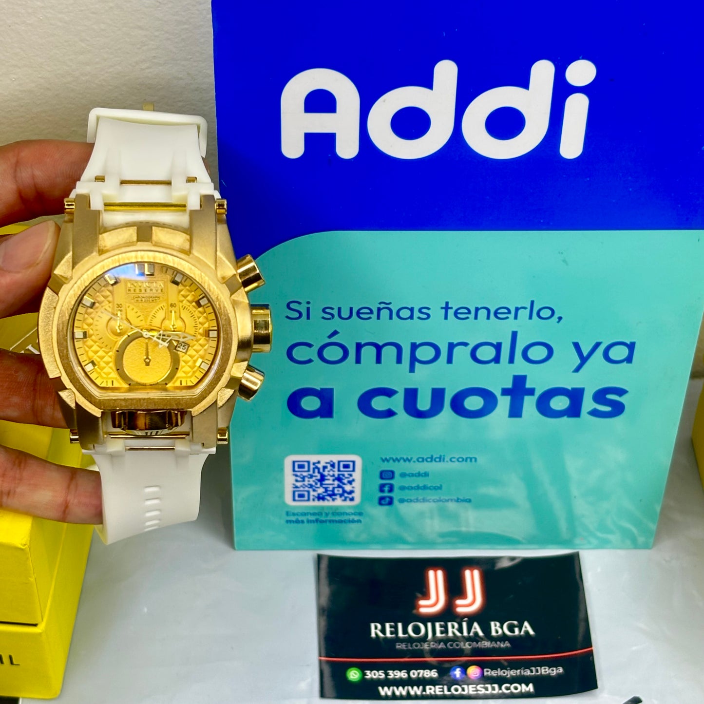 INVICTA BOLT ZEUS GOMA PARA HOMBRE REF-BD