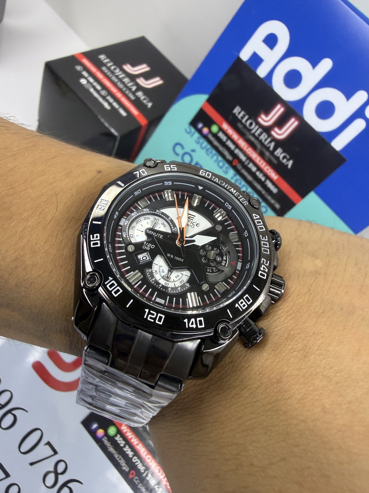 CASIO EDIFICE 550 PARA HOMBRE REF-NPN