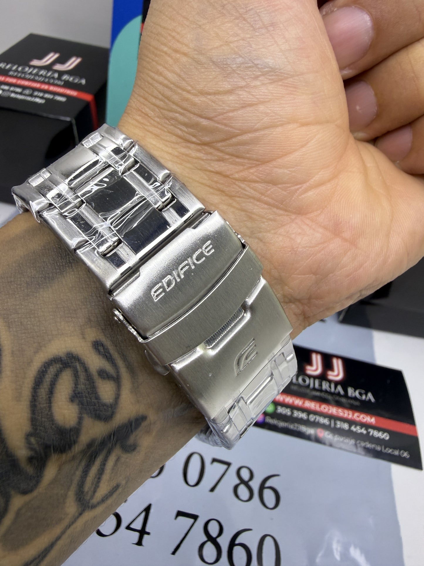 CASIO EDIFICE 539 PARA HOMBRE REF-PV