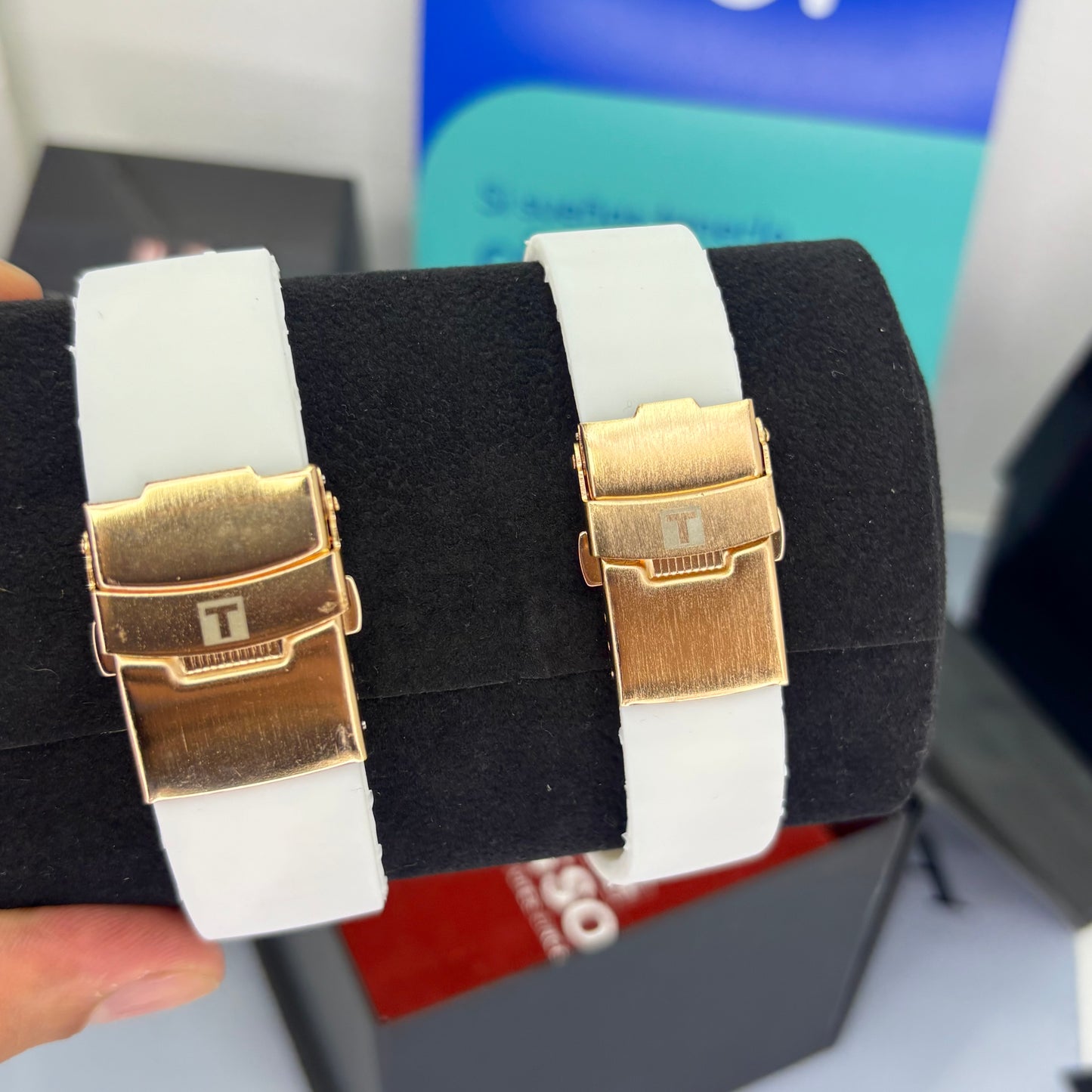 PAREJA DE TISSOT REF-T-RACE-BB