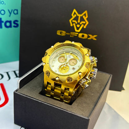 G FOX ORIGINAL FUNCIONAL  POR INVICTA SUMERGIBLE   PARA HOMBRE  REF- DB