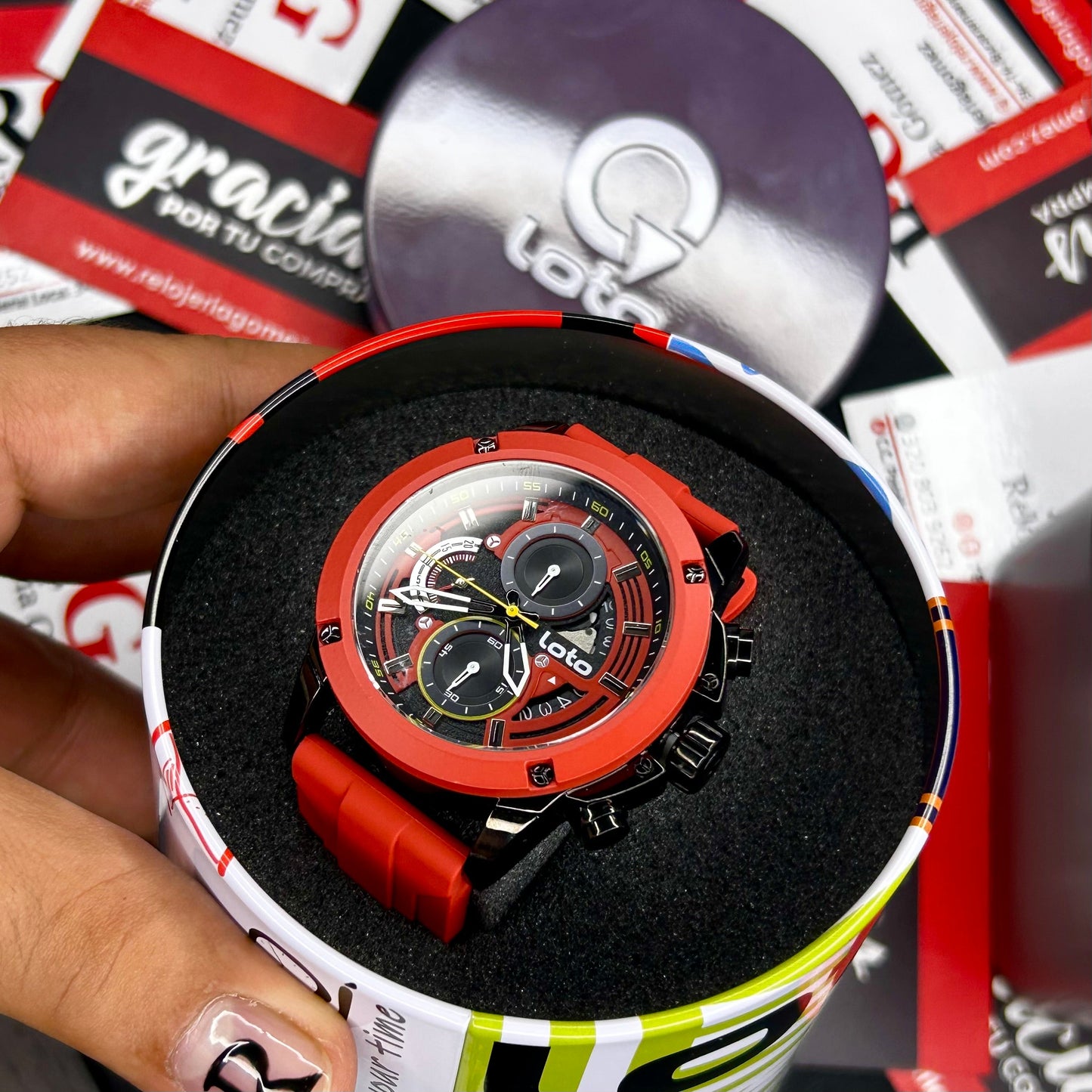 LOTO ORIGINAL CRONOGRAFO REF-LT2428-R