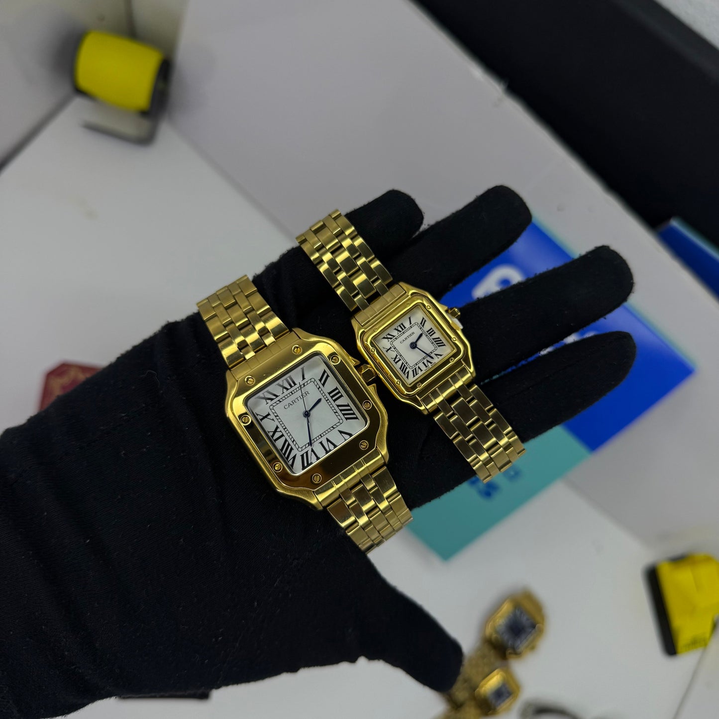 PAREJA CARTIER DO SANTOS TRIZADO REF-DB