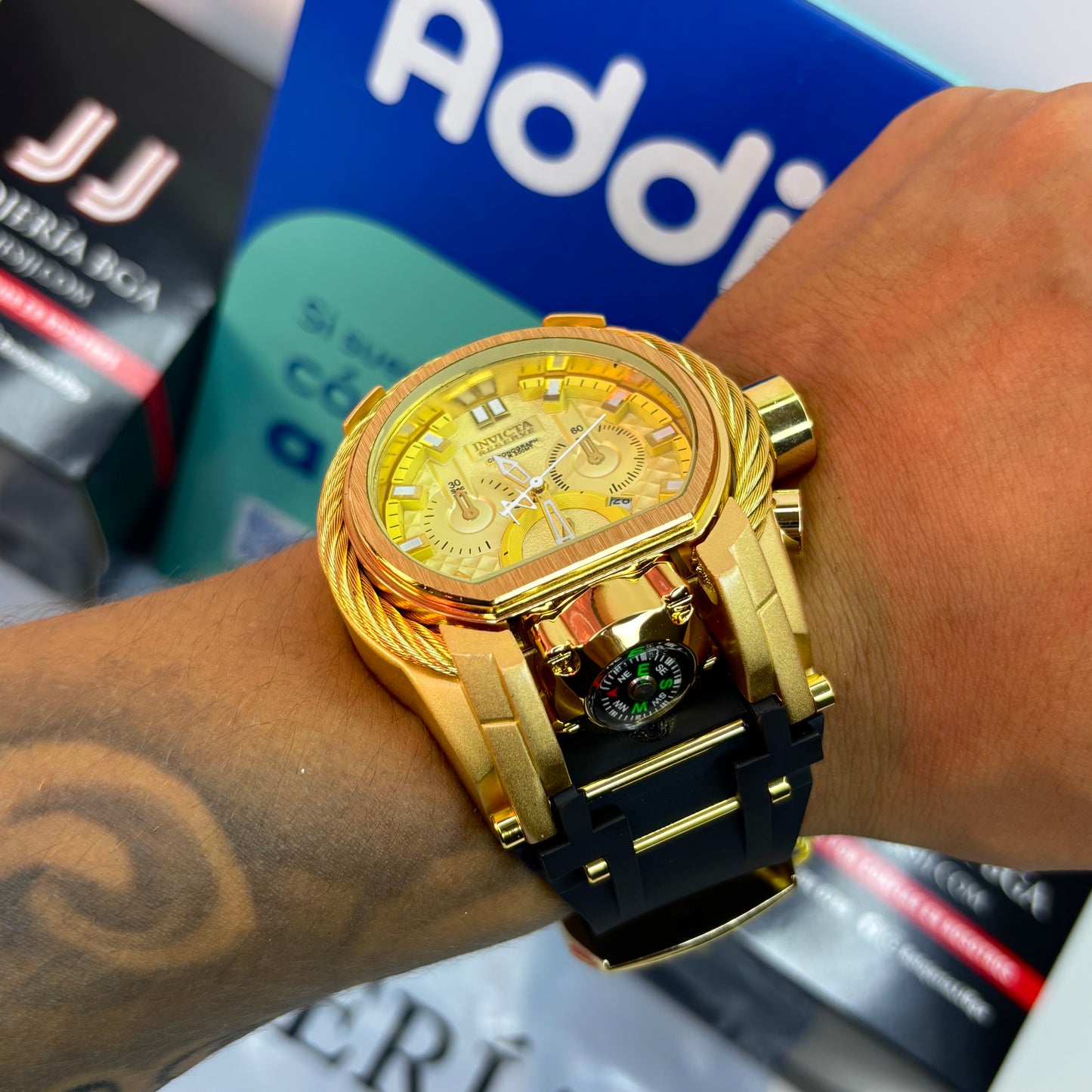 INVICTA BOLT ZEUS GOMA PARA HOMBRE REF-ND