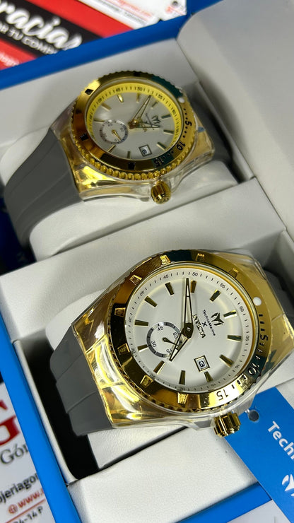 PAREJA INVICTA x TECHNOMARINE  REF-G