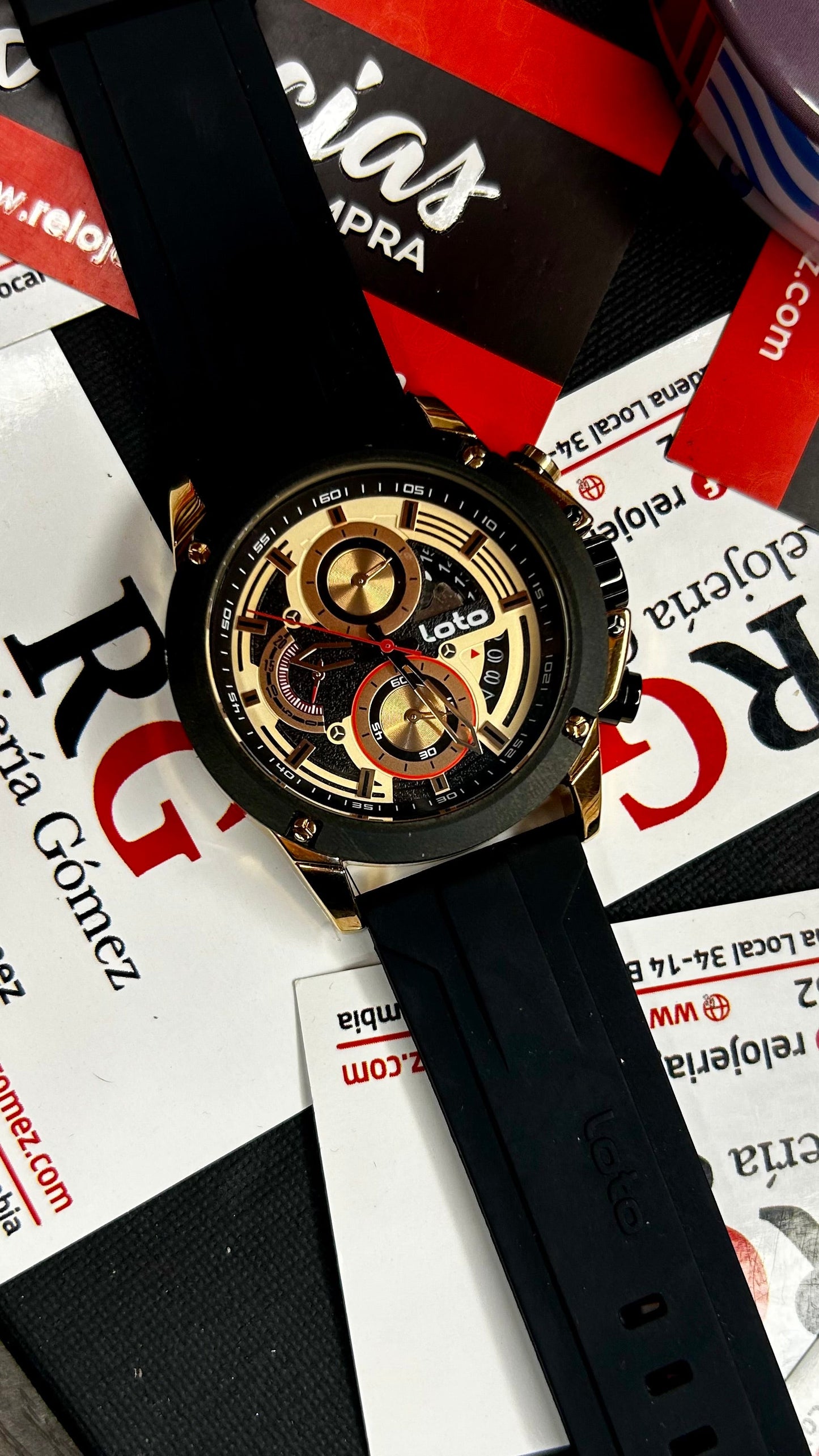 LOTO ORIGINAL CRONOGRAFO REF-LT2428-NO