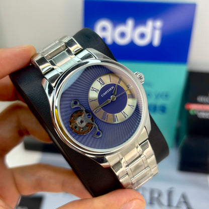 CARTIER ROMANO DOBLE MAQUINA PARA HOMBRE REF-PAZS