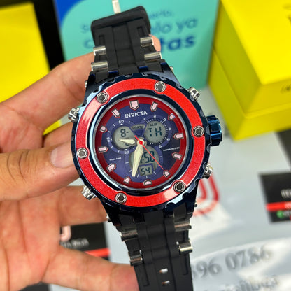 INVICTA DOBLE HORA  PARA HOMBRE REF-NAR