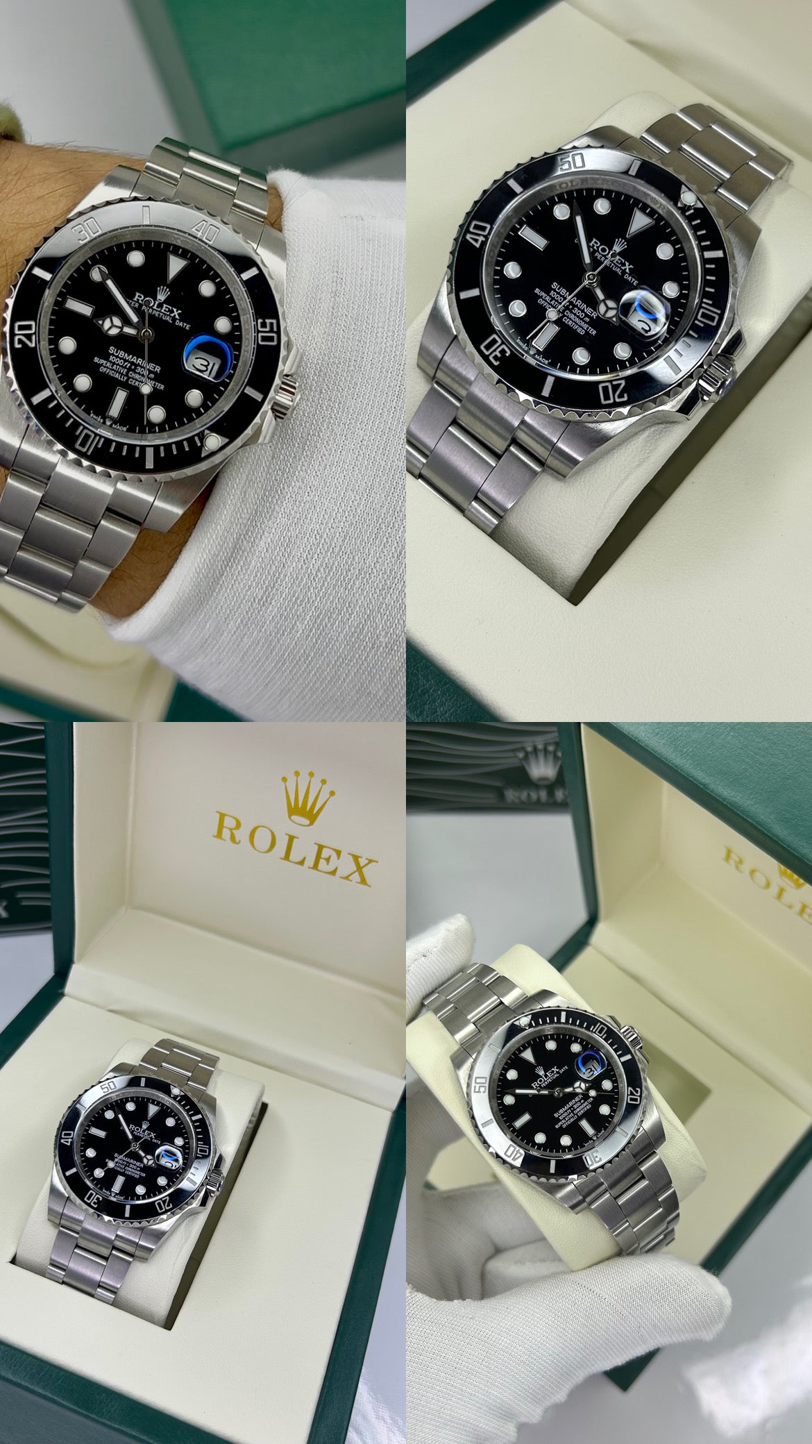 RIX  SUBMARINE LUXURY AUTOMATICO CARA NEGRA