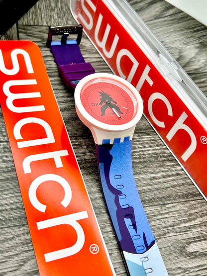 SWATCH UNISEX HOMBRE Y DAMA EDICION GOKU