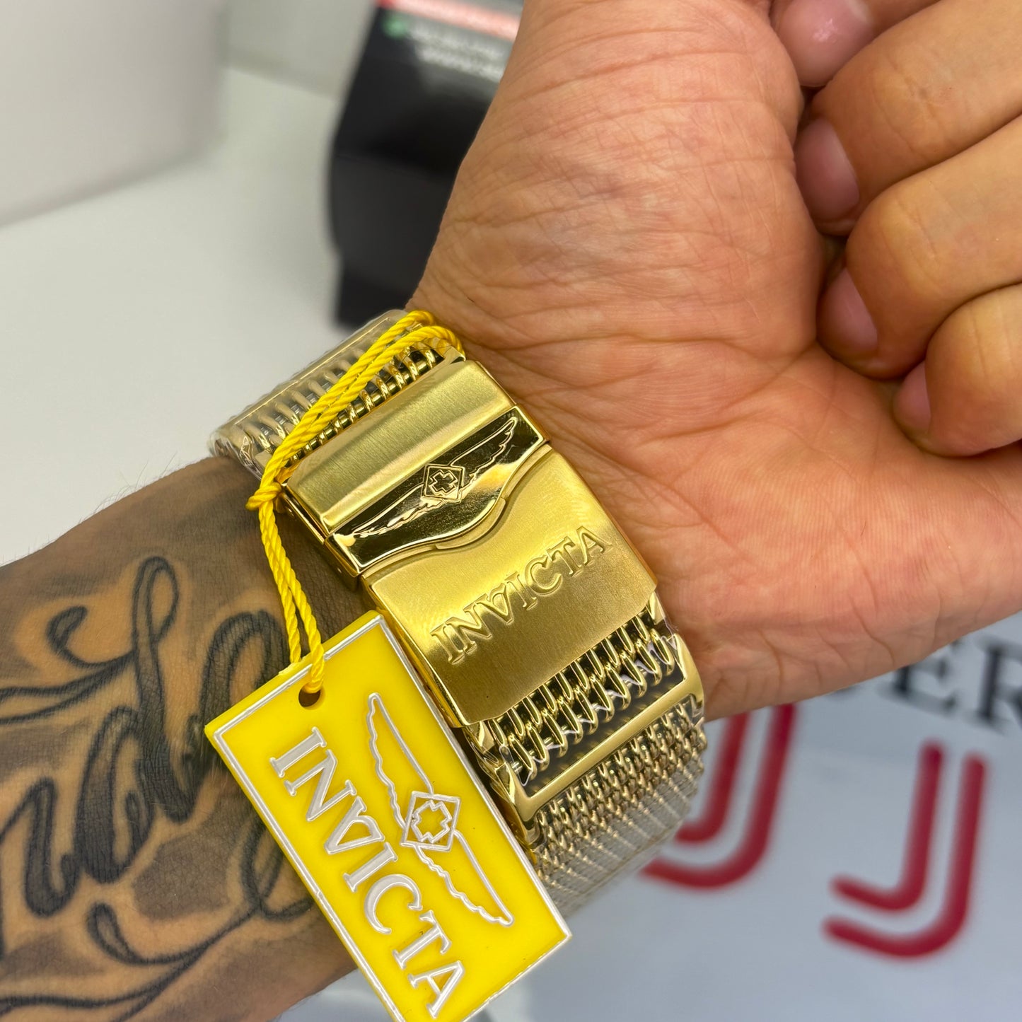 INVICTA PRO DIVER ORIGINAL ALTA GAMA PARA HOMBRE REF- 47632 - ORO