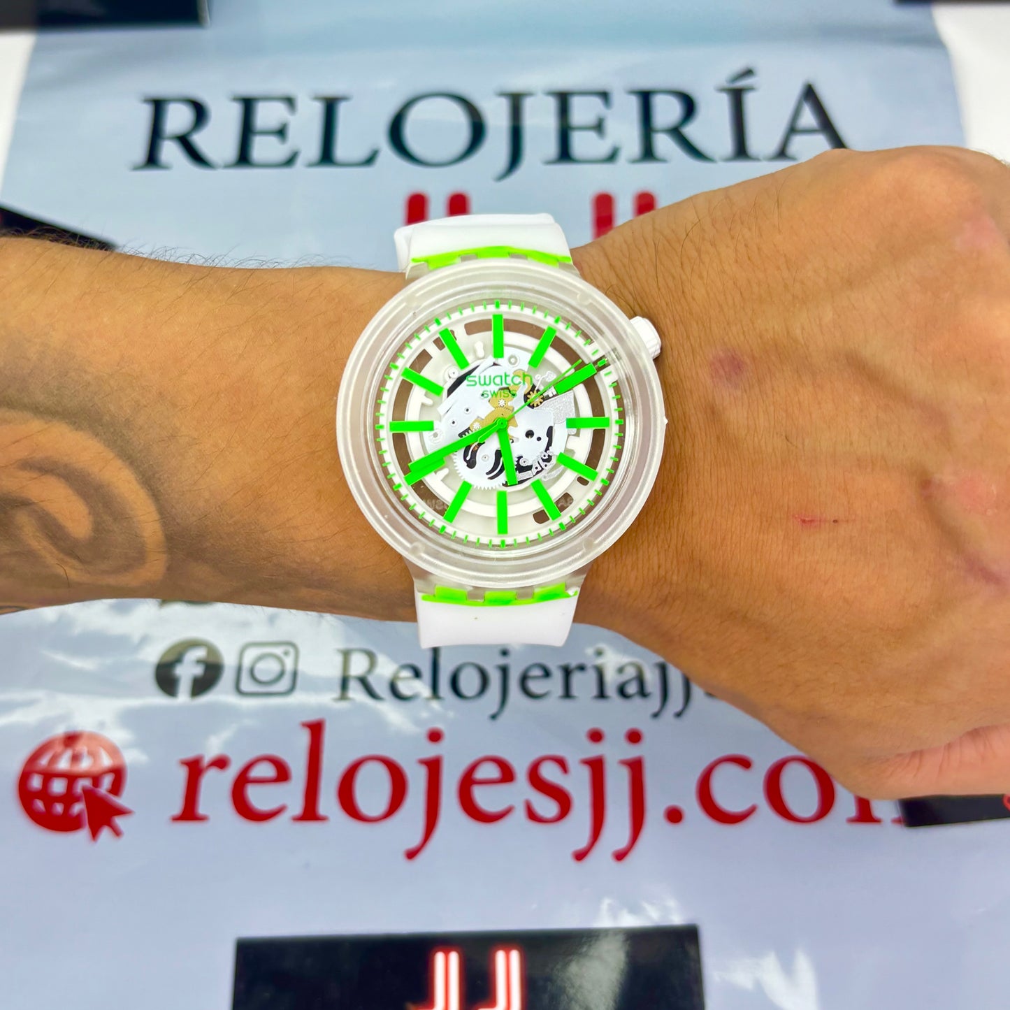 SWATCH SB0 NEON PARA HOMBRE REF-BV