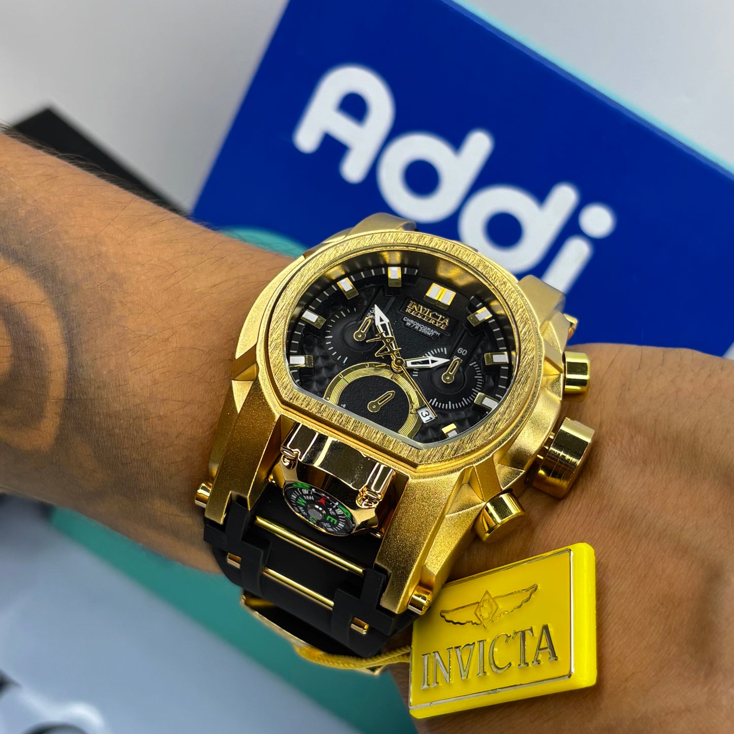 INVICTA BOLT ZEUS GOMA PARA HOMBRE REF-NN