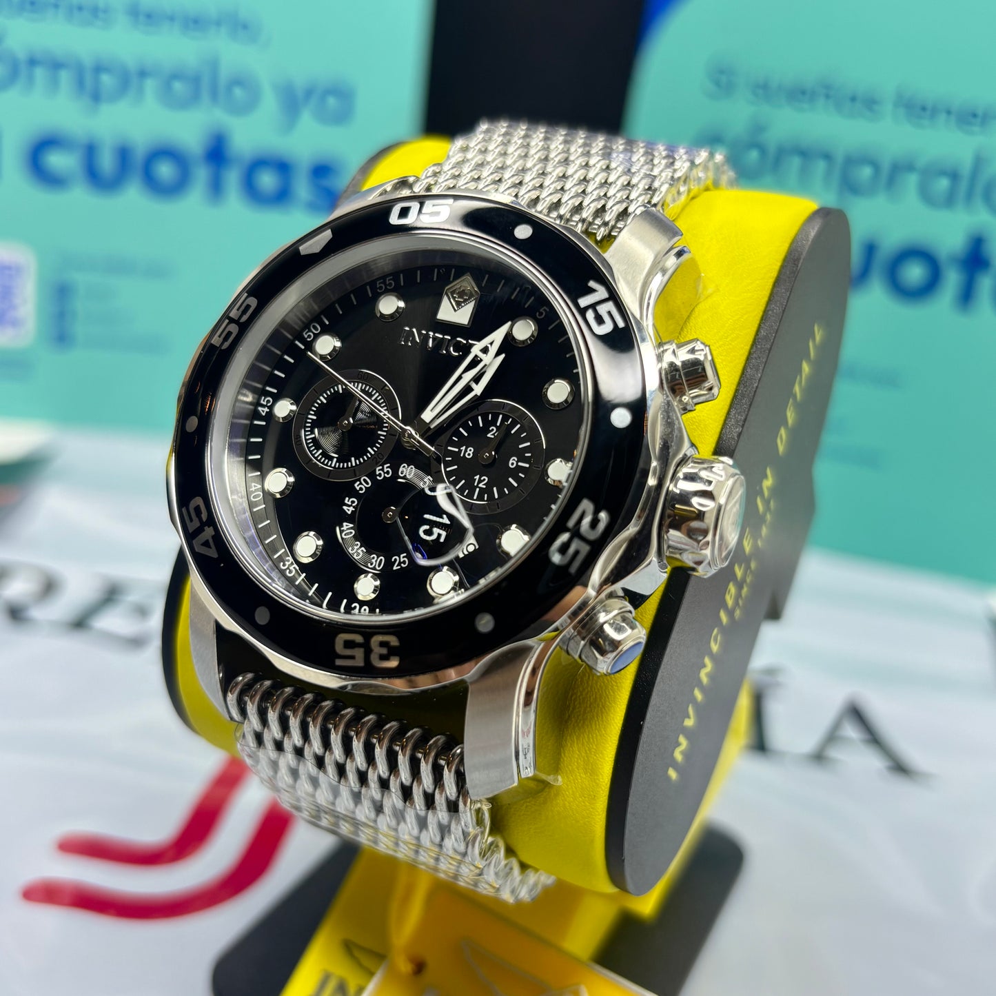 INVICTA PRO DIVER ORIGINAL ALTA GAMA PARA HOMBRE REF 47236- ACERO