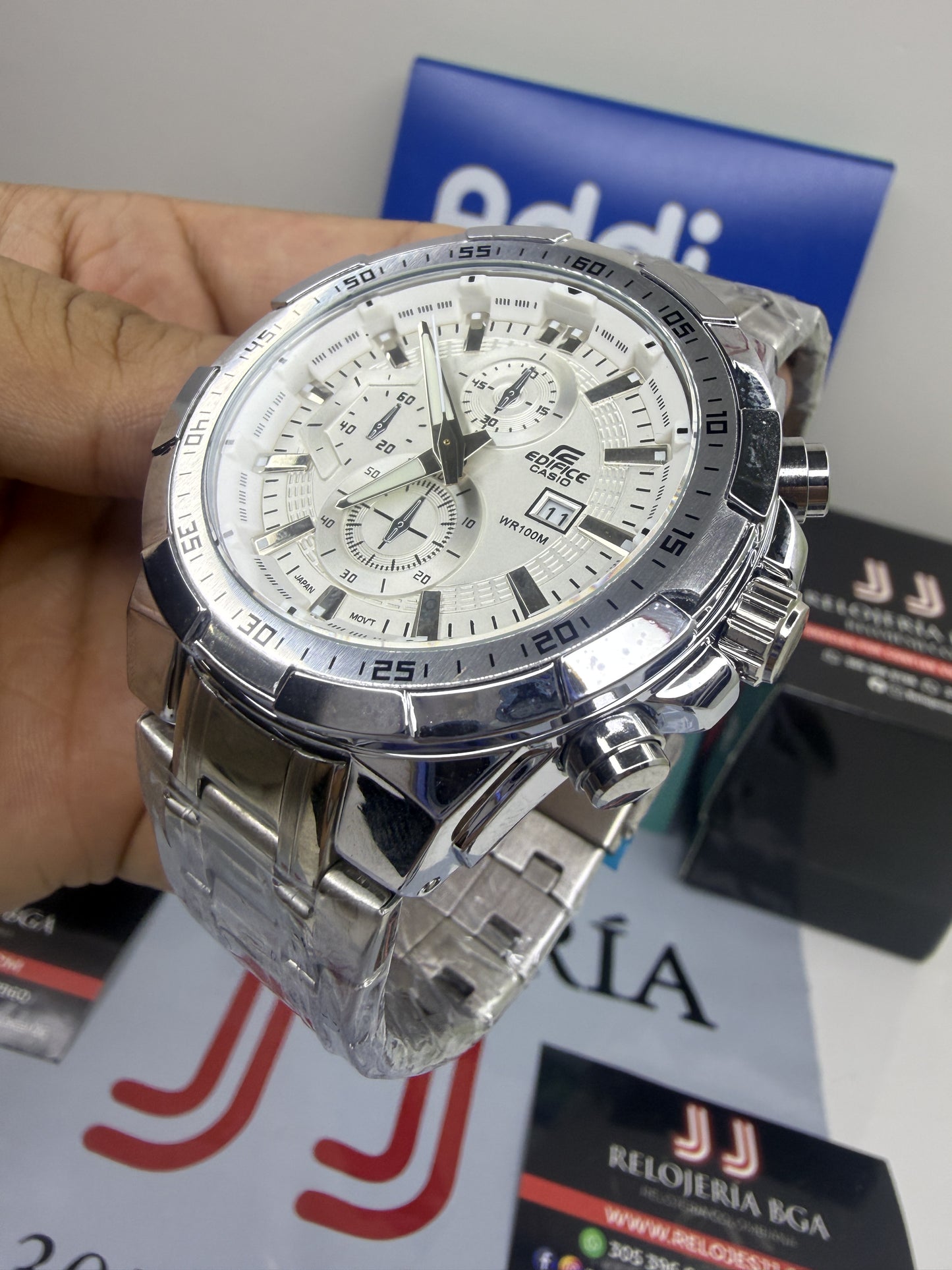 CASIO EDIFICE 539  PARA HOMBRE REF-PB
