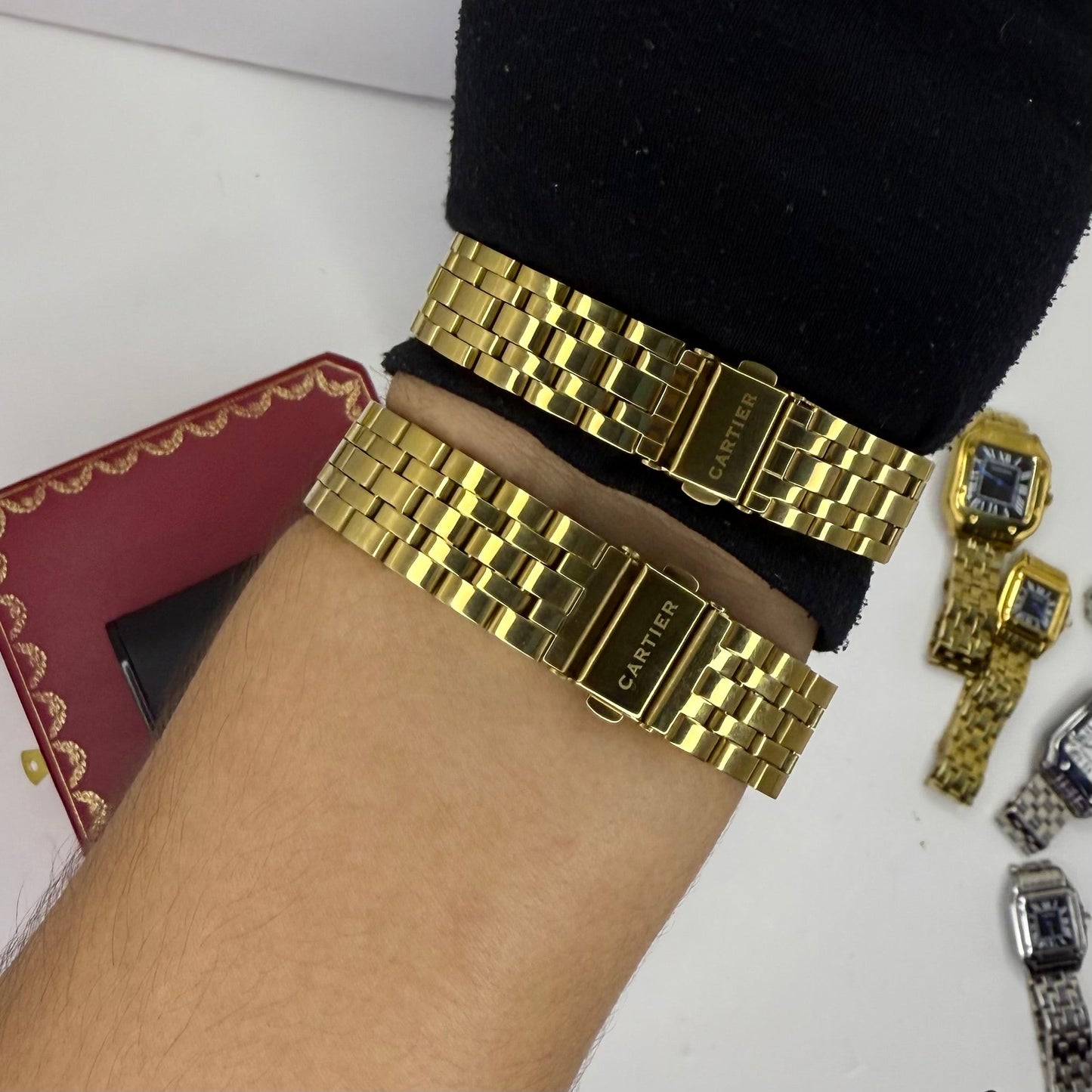 PAREJA CARTIER DO SANTOS TRIZADO REF-DB