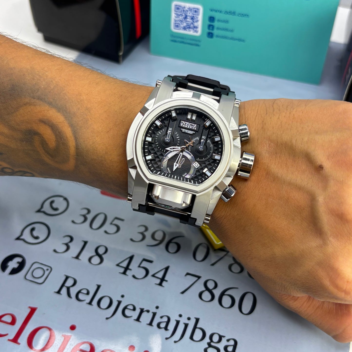INVICTA BOLT ZEUS   GOMA PARA HOMBRE REF-NPN