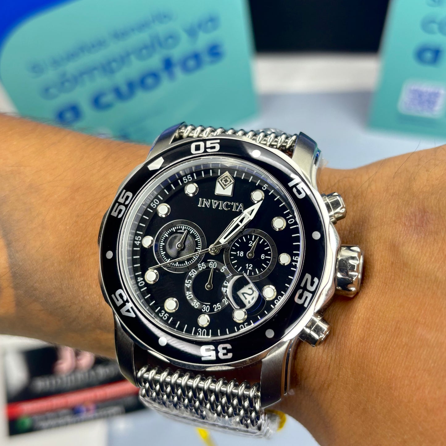 INVICTA PRO DIVER ORIGINAL ALTA GAMA PARA HOMBRE REF 47236- ACERO