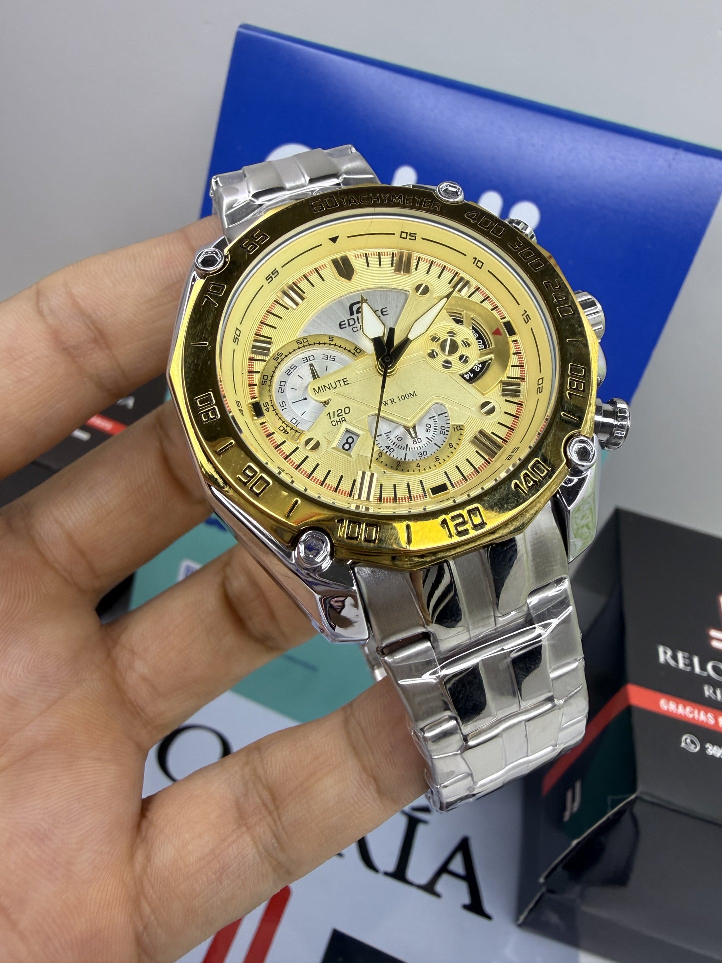 CASIO EDIFICE 550 PARA HOMBRE REF-PD