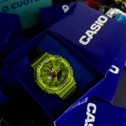 CASIO G-SHOCK PARA HOMBRE REF-GA2100-V