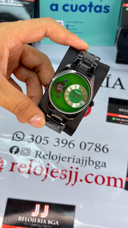 CARTIER ROMANO DOBLE MAQUINA PARA HOMBRE REF-NV
