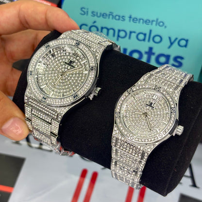 PAREJA HUBLOT CUBANO HOMBRE Y DAMA  REF-P