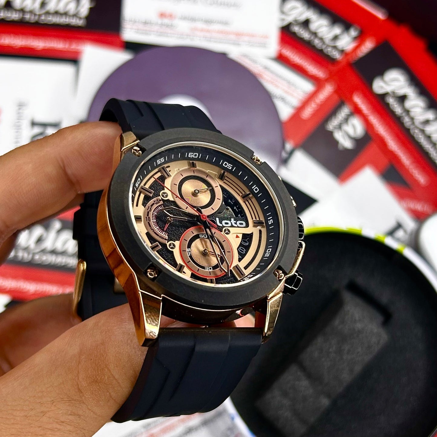 LOTO ORIGINAL CRONOGRAFO REF-LT2428-NO