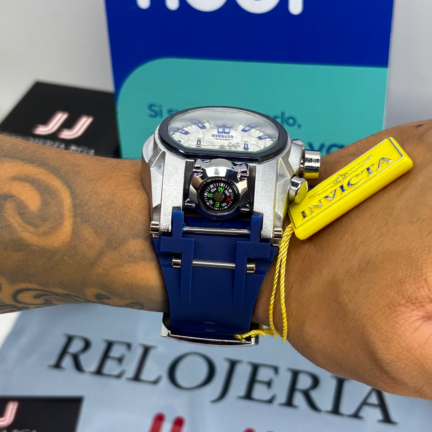 INVICTA BOLT ZEUS GOMA PARA HOMBRE REF-A