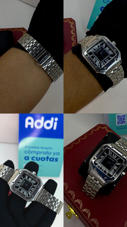 CARTIER DO SANTOS TRIZADO PARA DAMA REF-PN