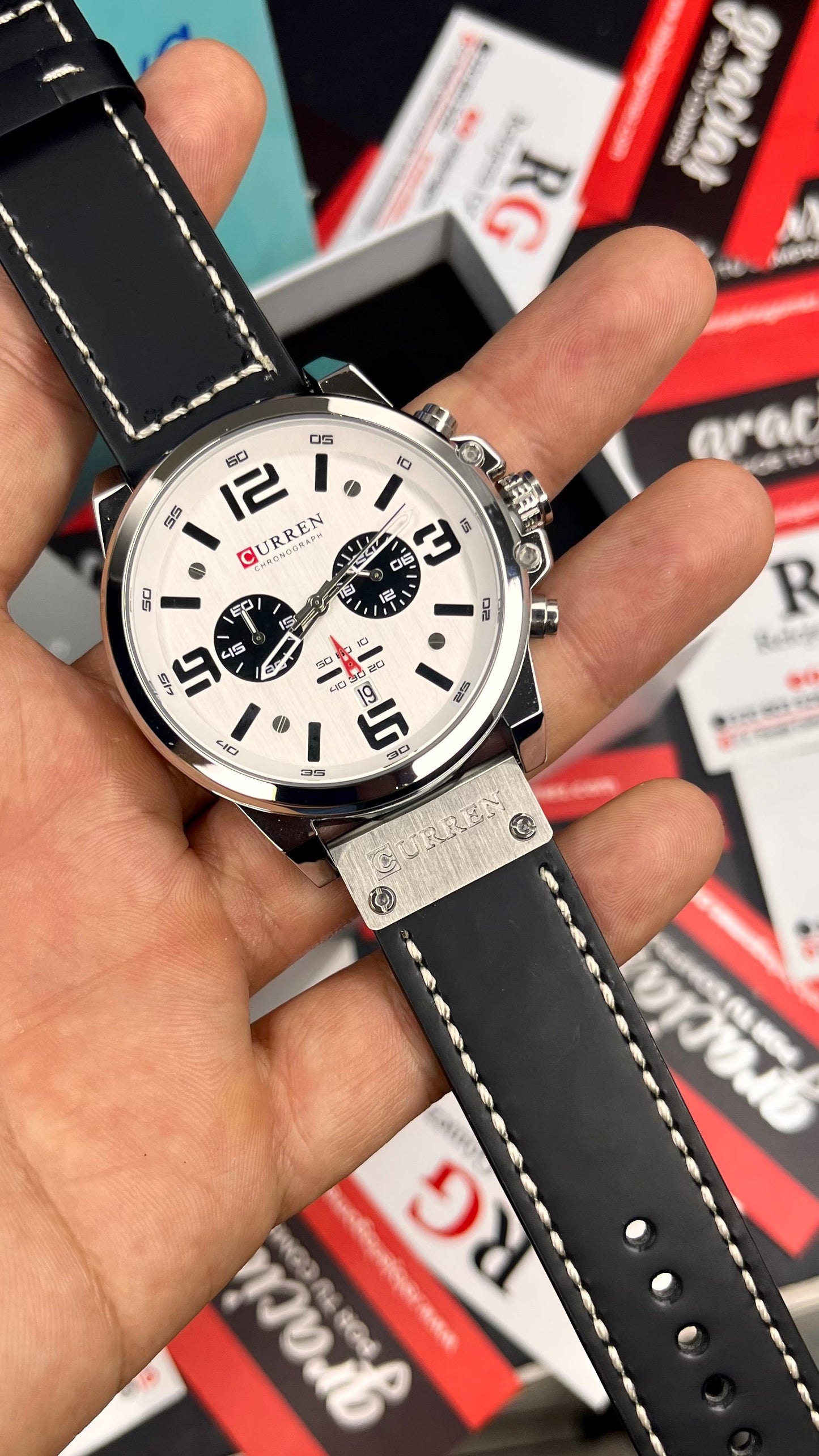 CURREN ORIGINAL PRA HOMBRE REF-8314-N