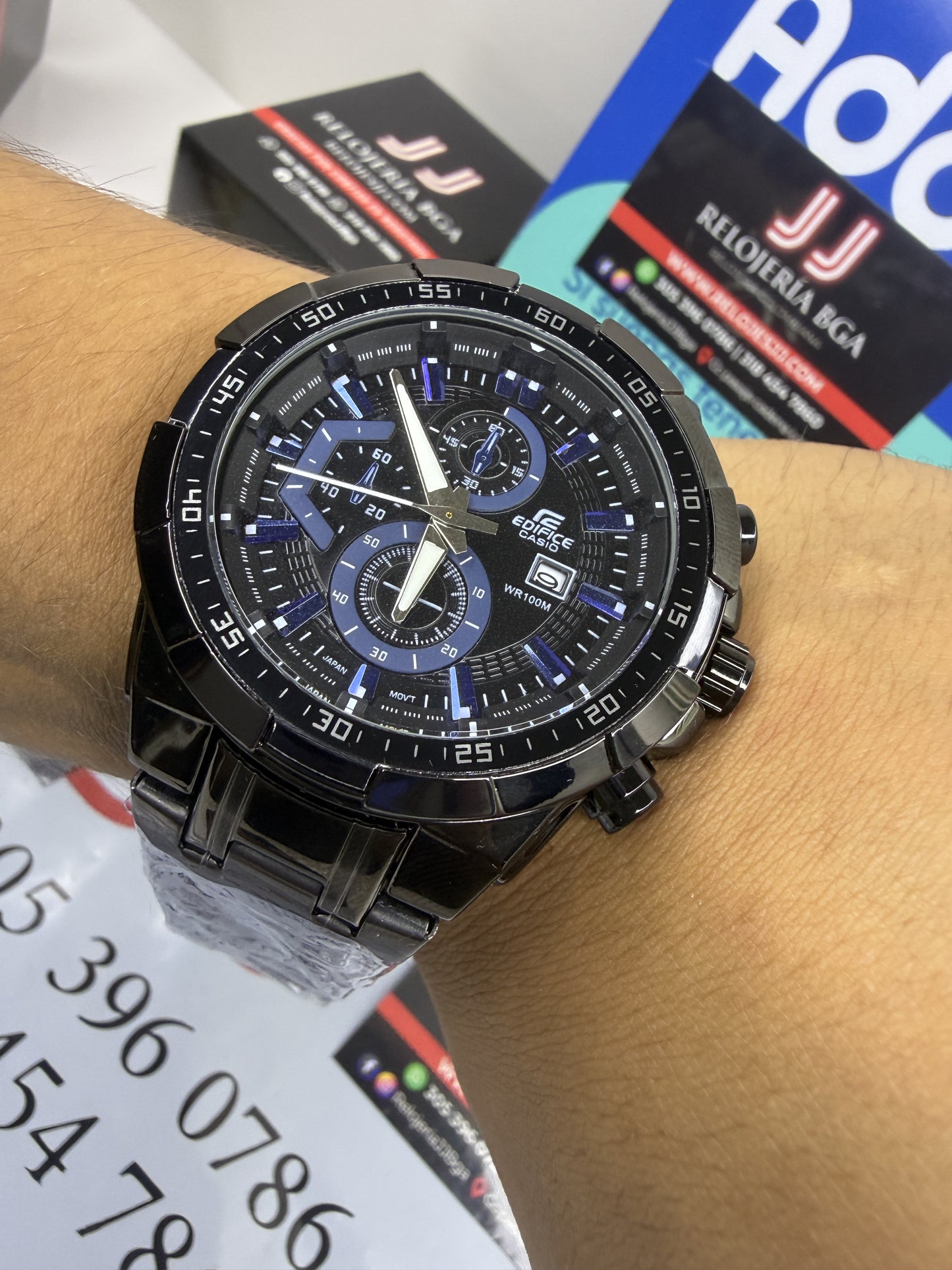 CASIO EDIFICE 539  PARA HOMBRE REF-NAZ