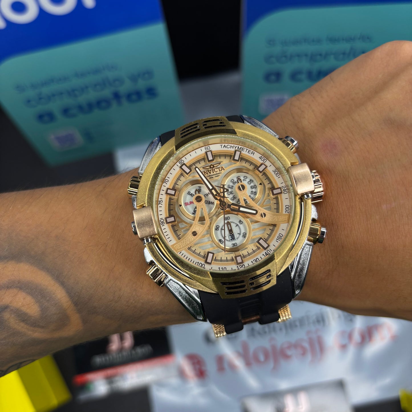 INVICTA MAMMOTH BOLT  PARA HOMBRE REF-3753-NO