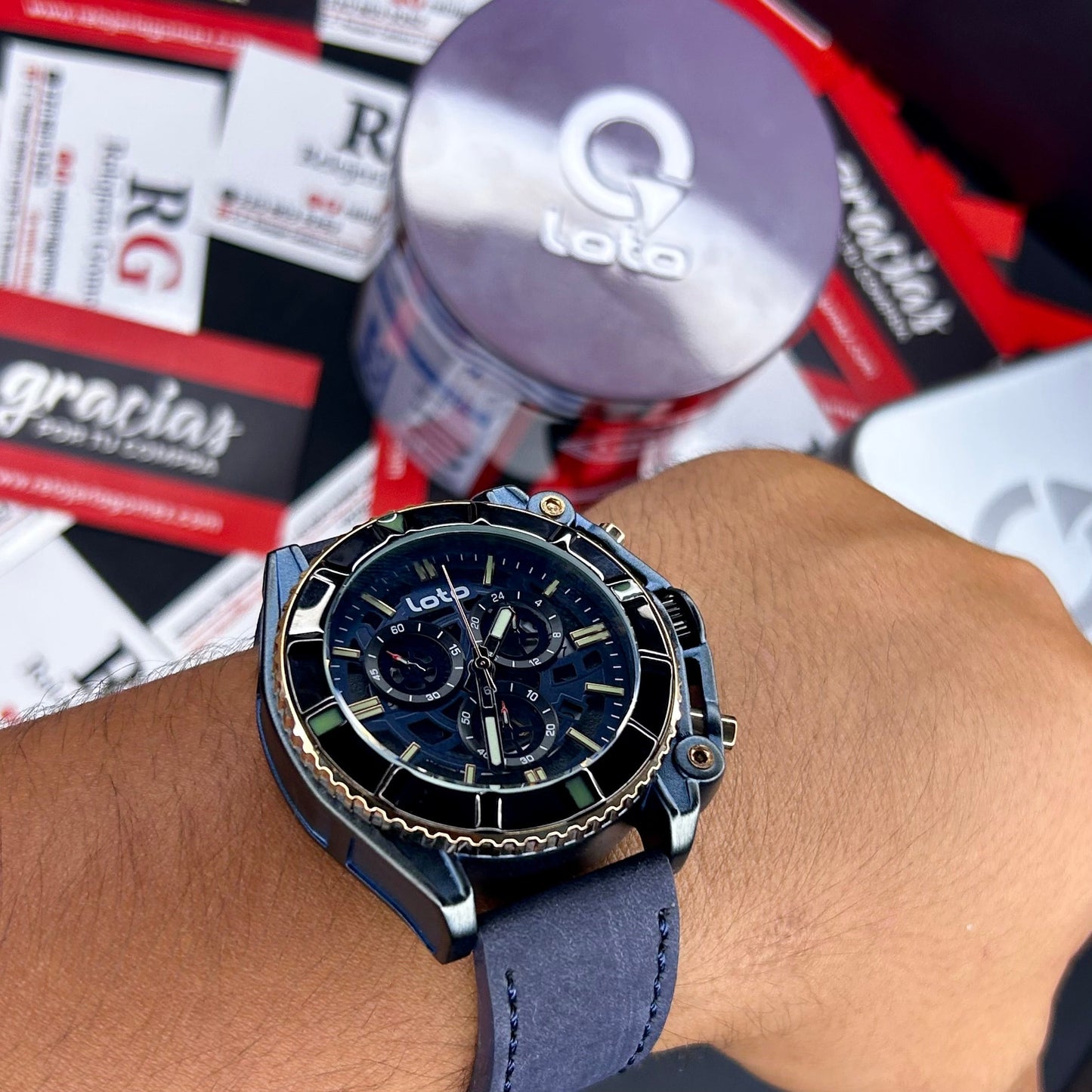 LOTO ORIGINAL CRONOGRAFO REF-LT2419-A
