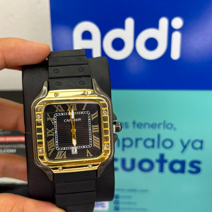 CARTIER DO´SANTOS GOMA PARA HOMBRE REF-NAN