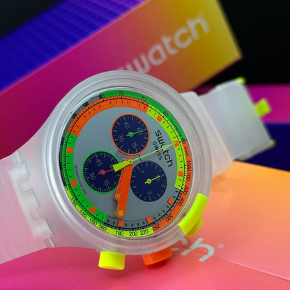SWATCH ORIGINAL NEON JELLY ALTA GAMA UNISEX REF SCK104