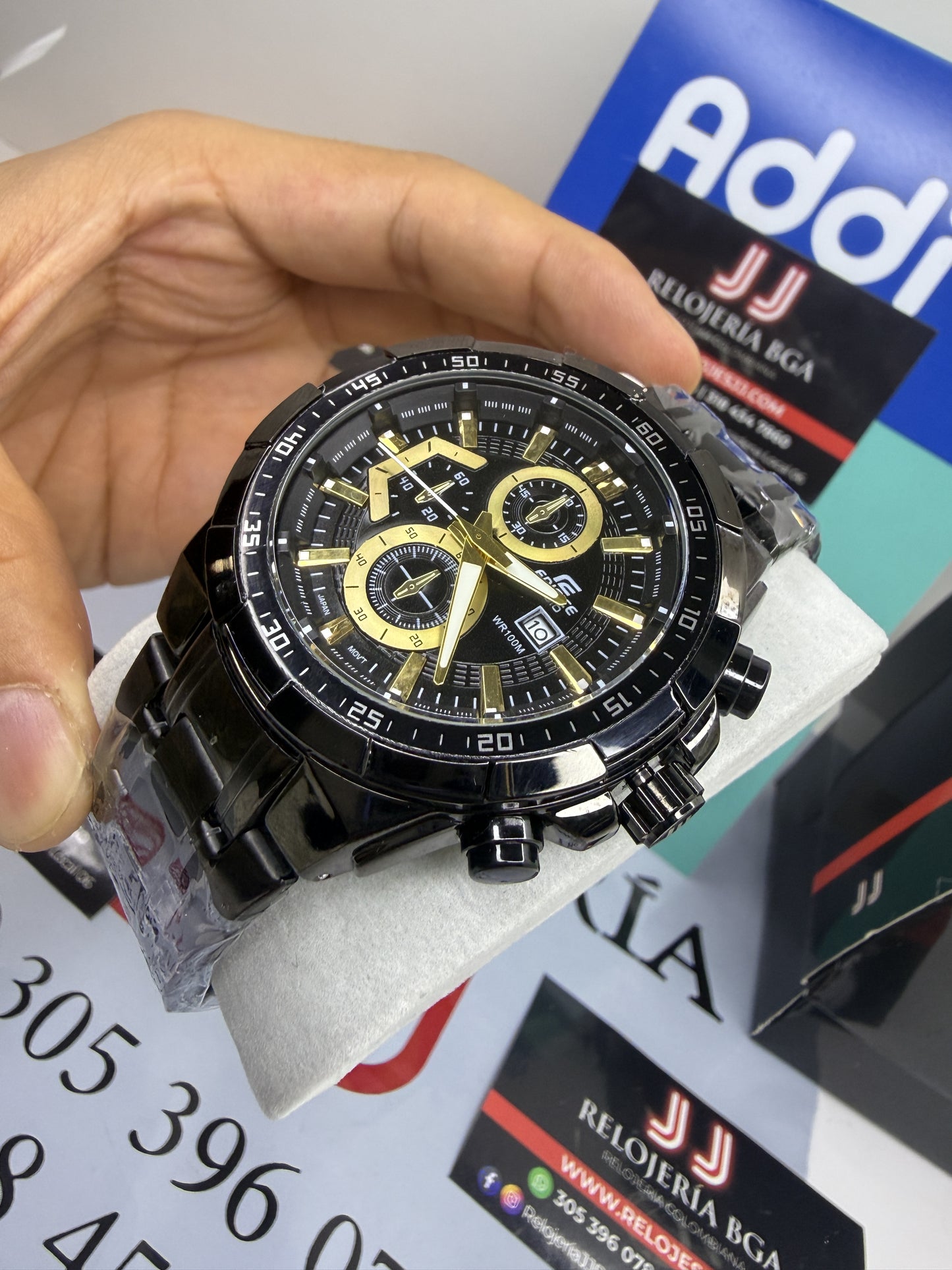 CASIO EDIFICE 539  PARA HOMBRE REF-NDN