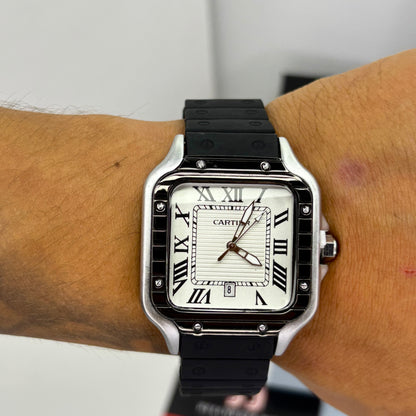 CARTIER DO´SANTOS GOMA PARA HOMBRE REF-NPB
