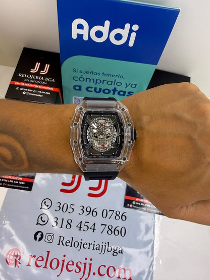 RICHARD MILLE TRANSPARENTE PARA HOMBRE REF-N