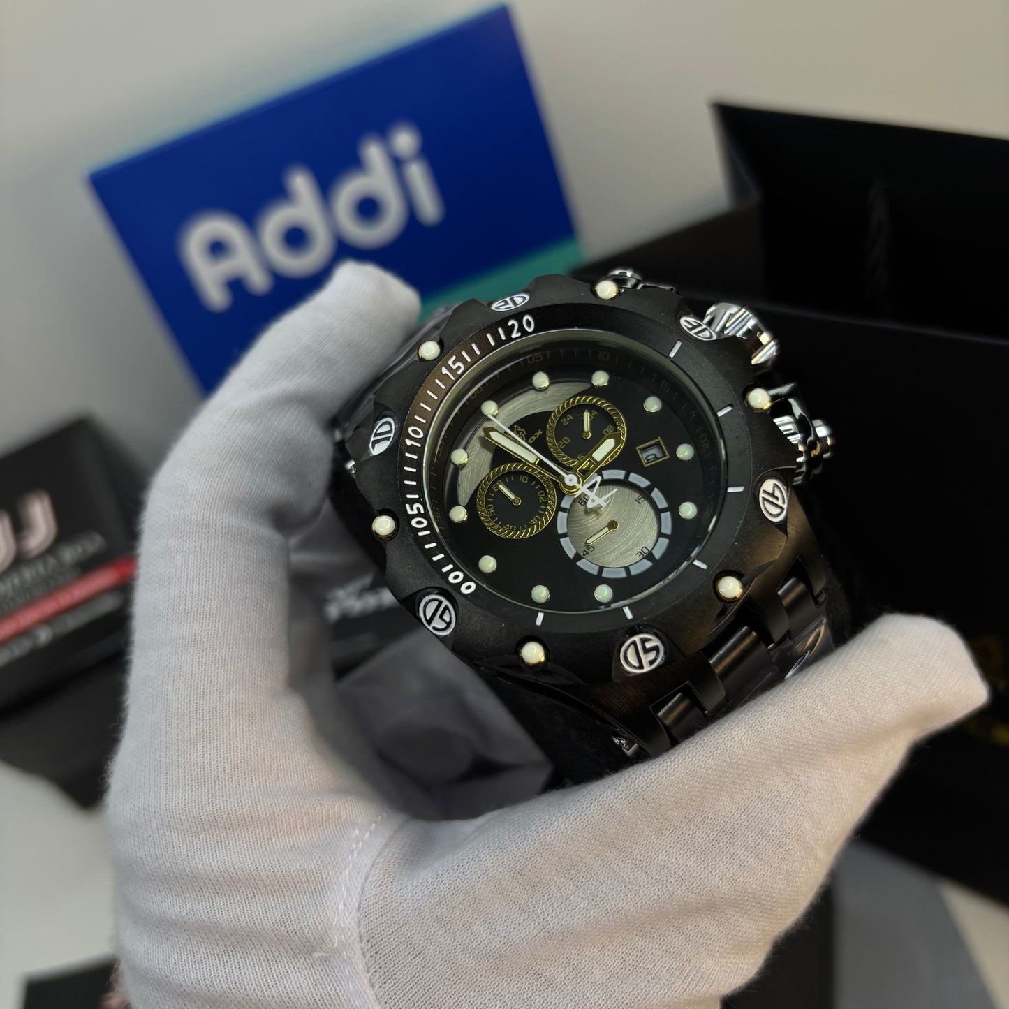 G-FOX ORIGINAL FUNCIONAL  POR INVICTA SUMERGIBLE   PARA HOMBRE  REF- NN